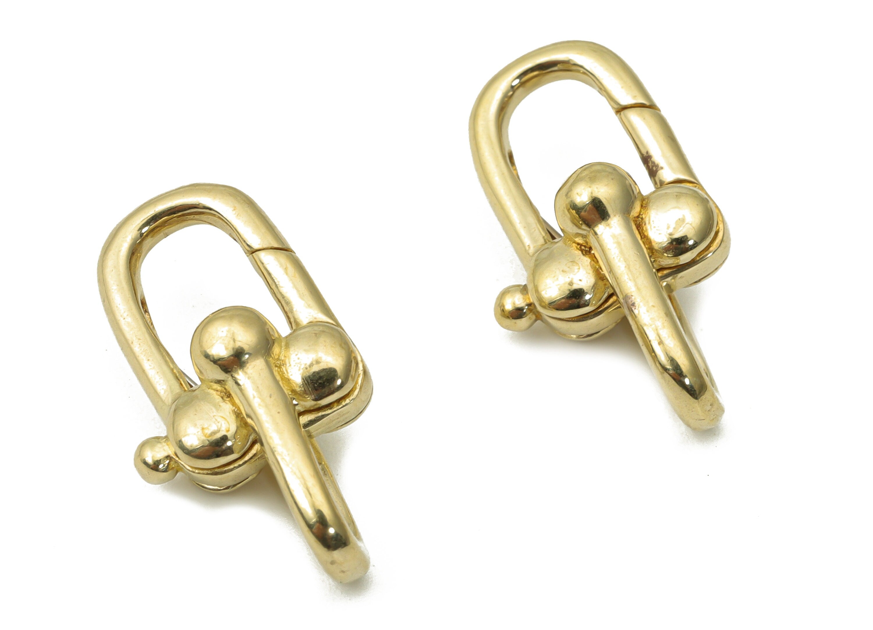 Raw Brass Double U Lobster Claw - Brass Trigger Clasps – Jewelry Clasps - Brass U Clasps - Jewelry Supplies - 19.71x10.7x7.5mm - PP5225 - DOMEDBAZAAR