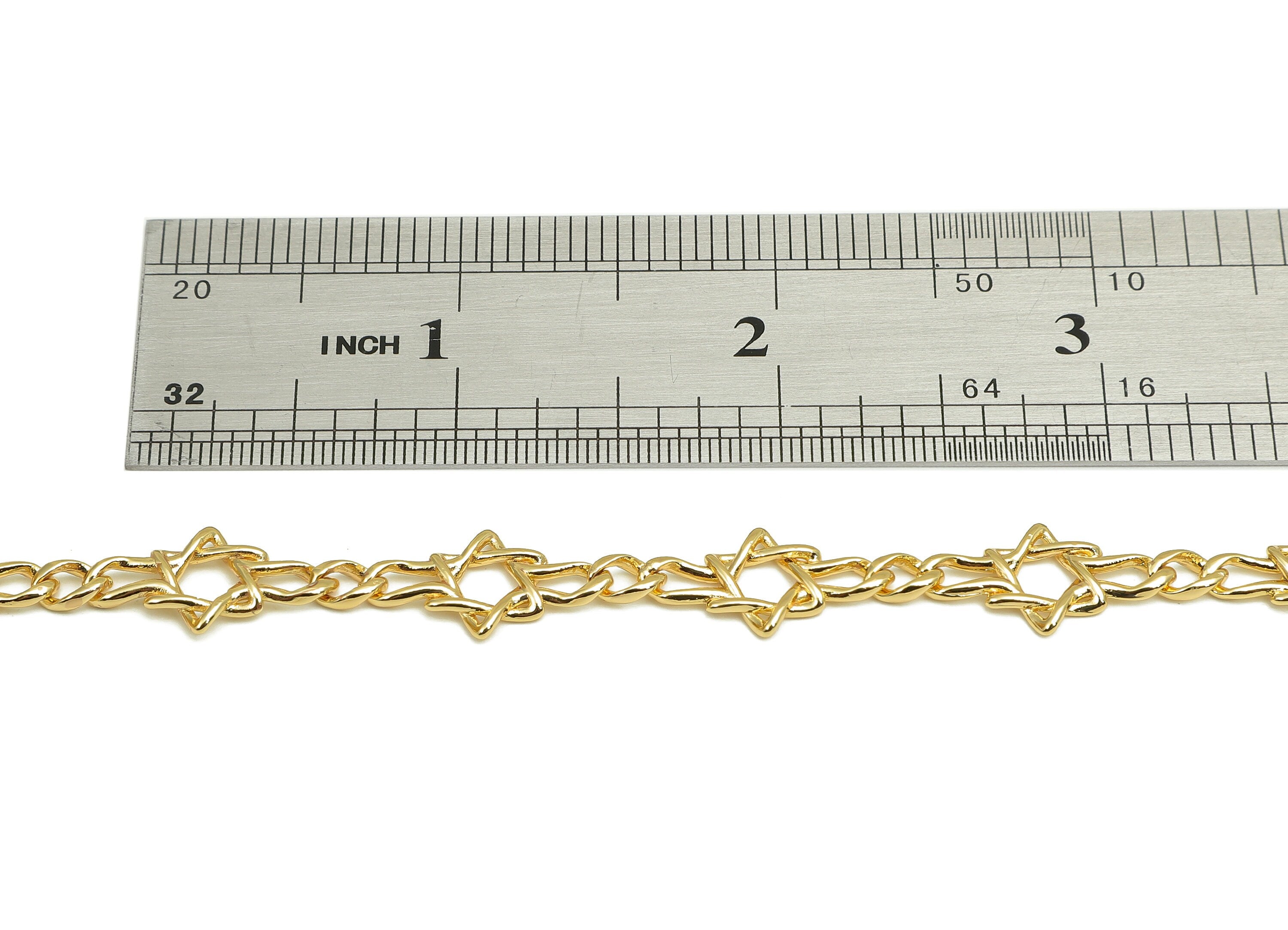 Brass Butterfly Chain - Gold Butterfly Chain - Butterfly Curb Chain - For Necklace - 18K Chains - 20x11.2x2.3mm - RGP5820 - DOMEDBAZAAR