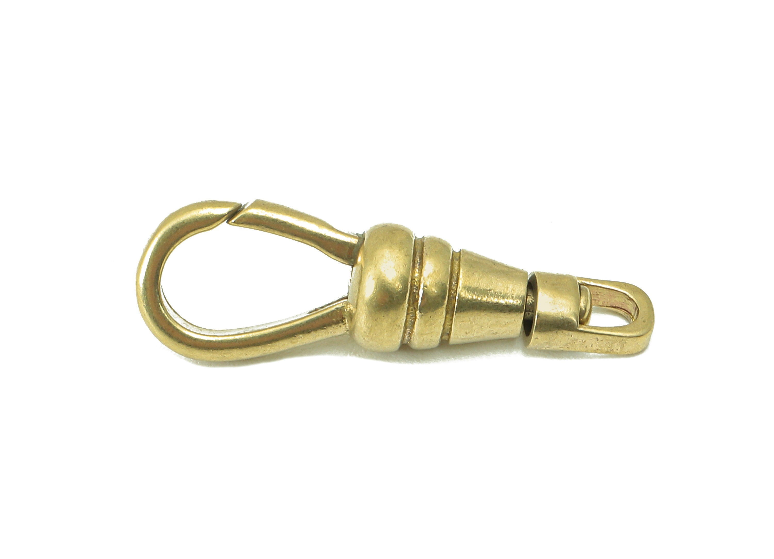 Brass Lobster Claw -Raw Brass Gourd Clasp Charm -Brass Parrot Clasps- For Pendant - For Necklace - 25.71 x 8.28 x 6.23mm - PP8291 - DOMEDBAZAAR