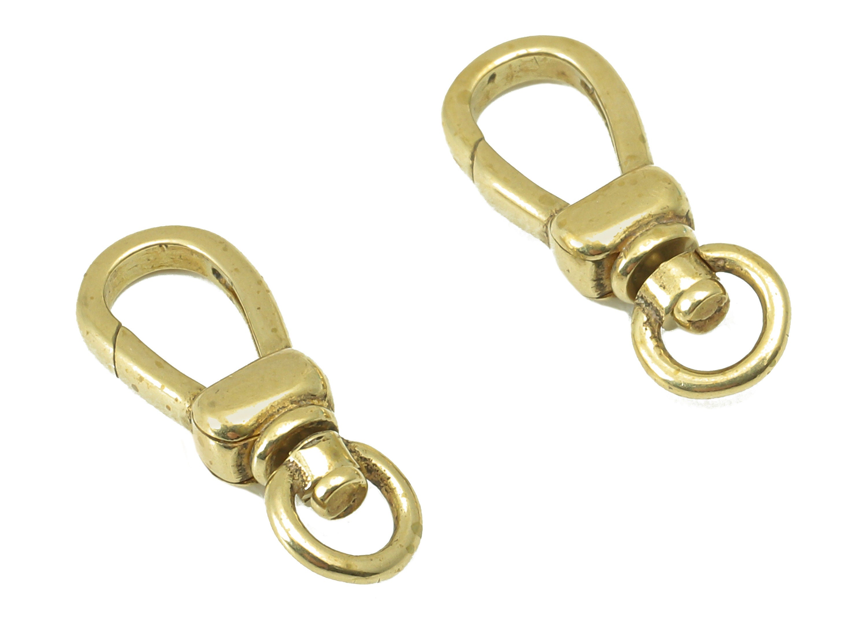 Brass Lobster Claw Clasps - Raw Brass Parrot Clasp -Jewelry Supplies - For Bracelet - For Necklace - 16.75 x 7.13 x 3.87mm- PP8294 - DOMEDBAZAAR