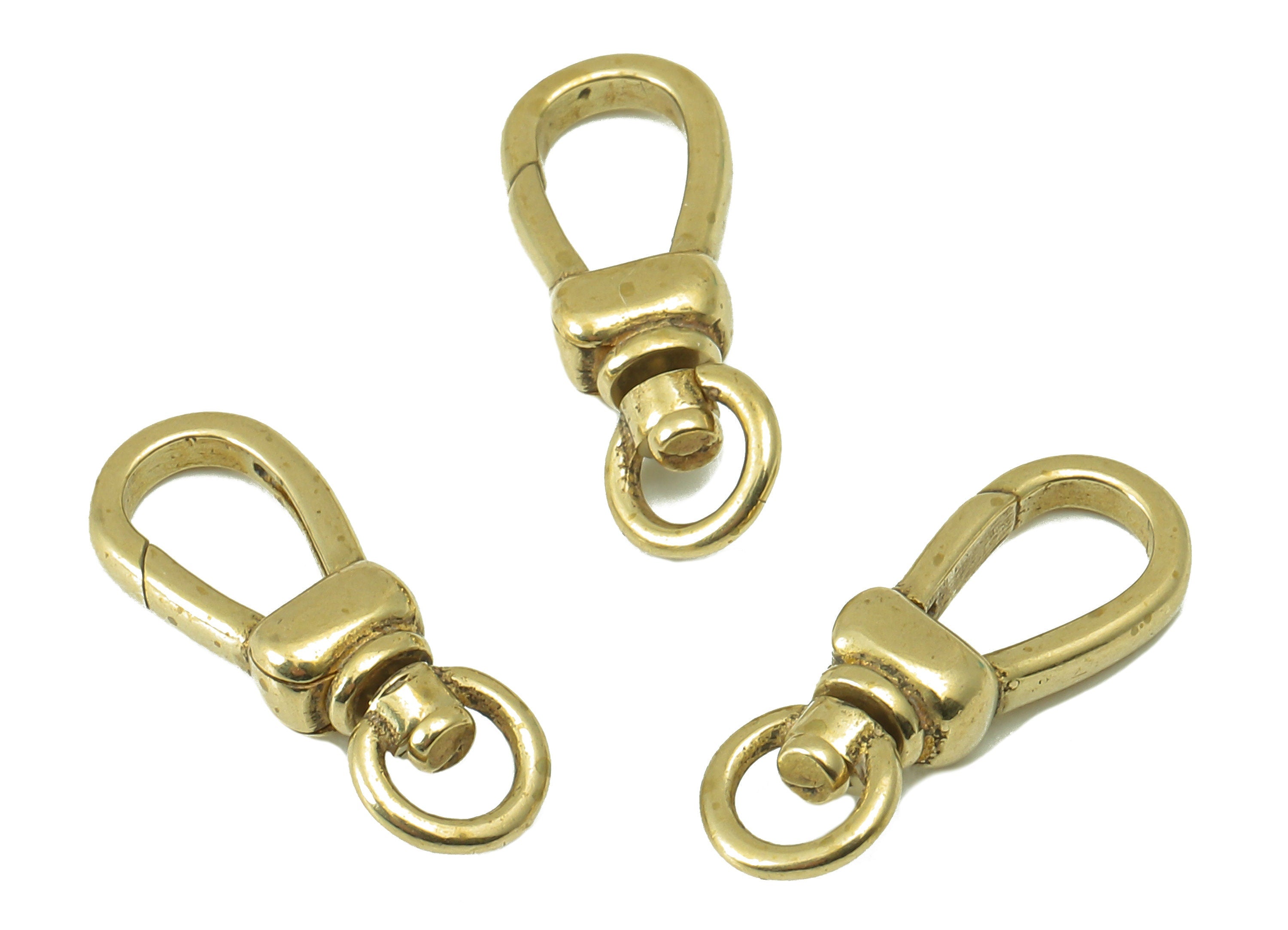 Brass Lobster Claw Clasps - Raw Brass Parrot Clasp -Jewelry Supplies - For Bracelet - For Necklace - 16.75 x 7.13 x 3.87mm- PP8294 - DOMEDBAZAAR