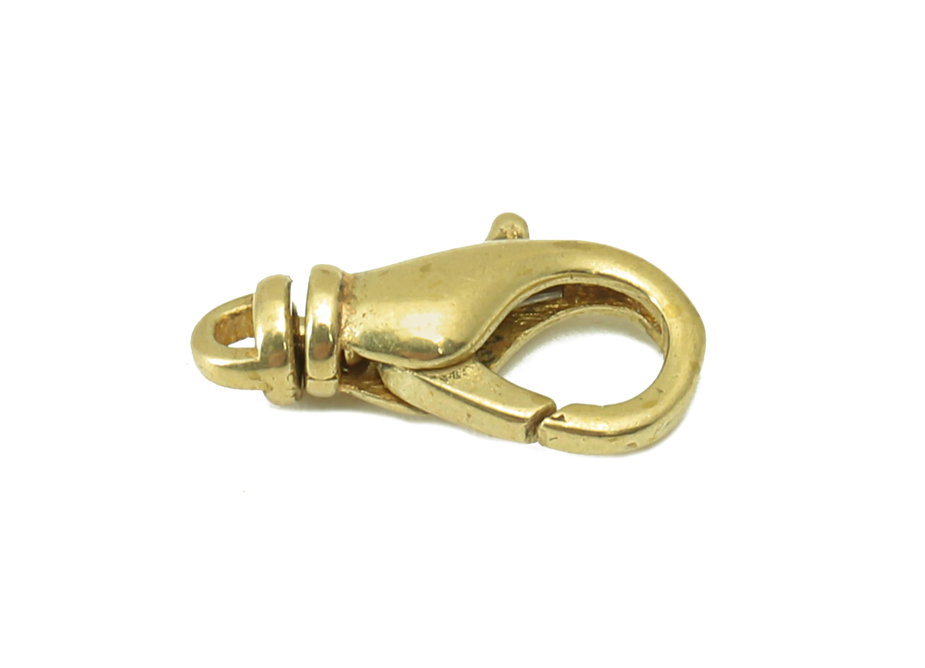 Brass Lobster Claw Clasps - Raw Brass Mini Parrot Clasp -Jewelry Supplies - For Bracelet - For Necklace - 12.17 x 6.36 x 3.07mm - PP8295 - DOMEDBAZAAR