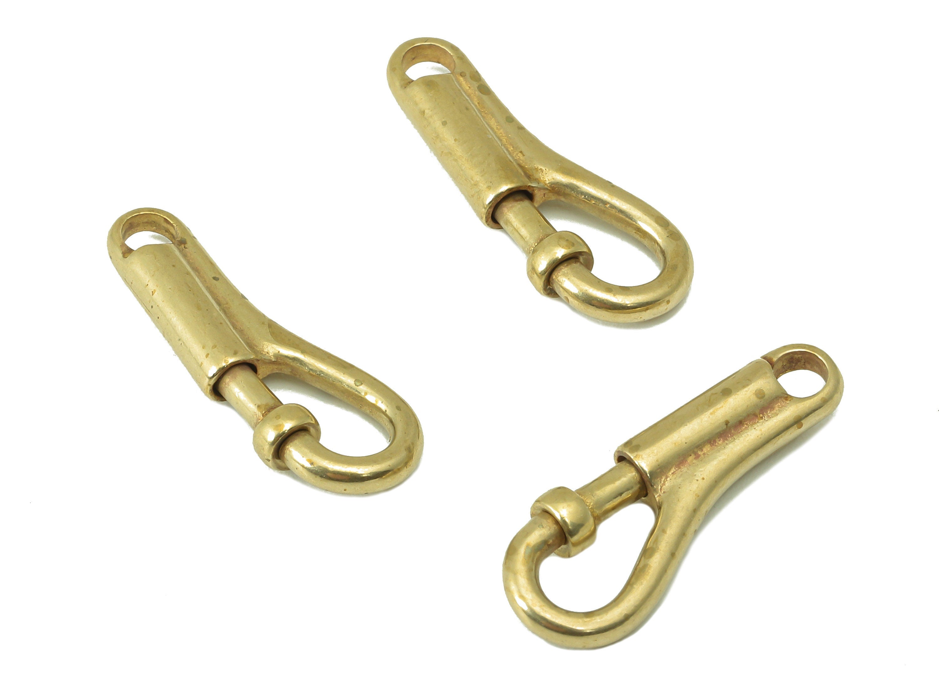 Brass Lobster Claw Clasps -Raw Brass Parrot Clasp -Jewelry Supplies - For Bracelet - For Necklace - 22.16 x 7.7 x 3.24mm - PP8296 - DOMEDBAZAAR