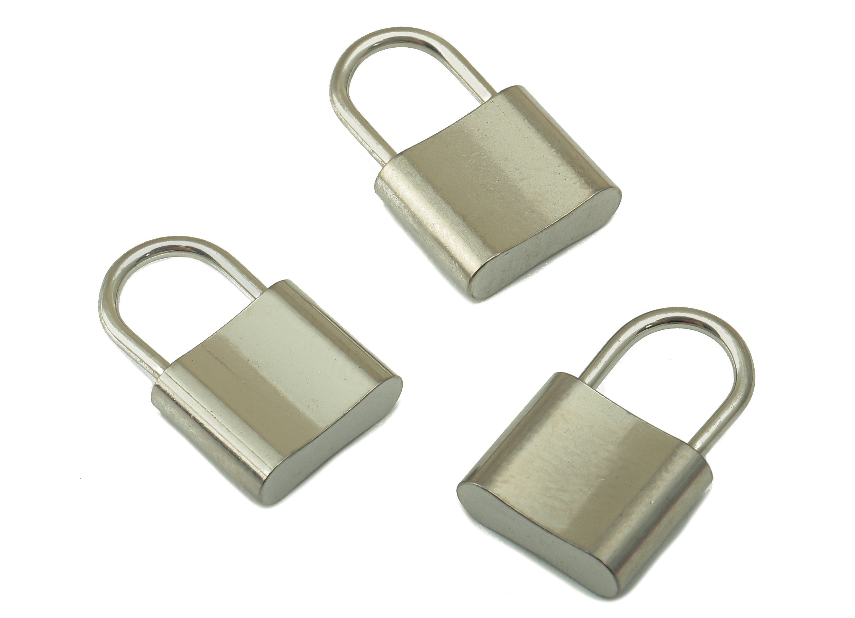 Stainless Steel Lock Earring Charm - Steel Fetter Earring Charm -304 Stainless Steel - Steel Padlock Charm -17.56 x 10.92x 3.76mm - SS1439 - DOMEDBAZAAR