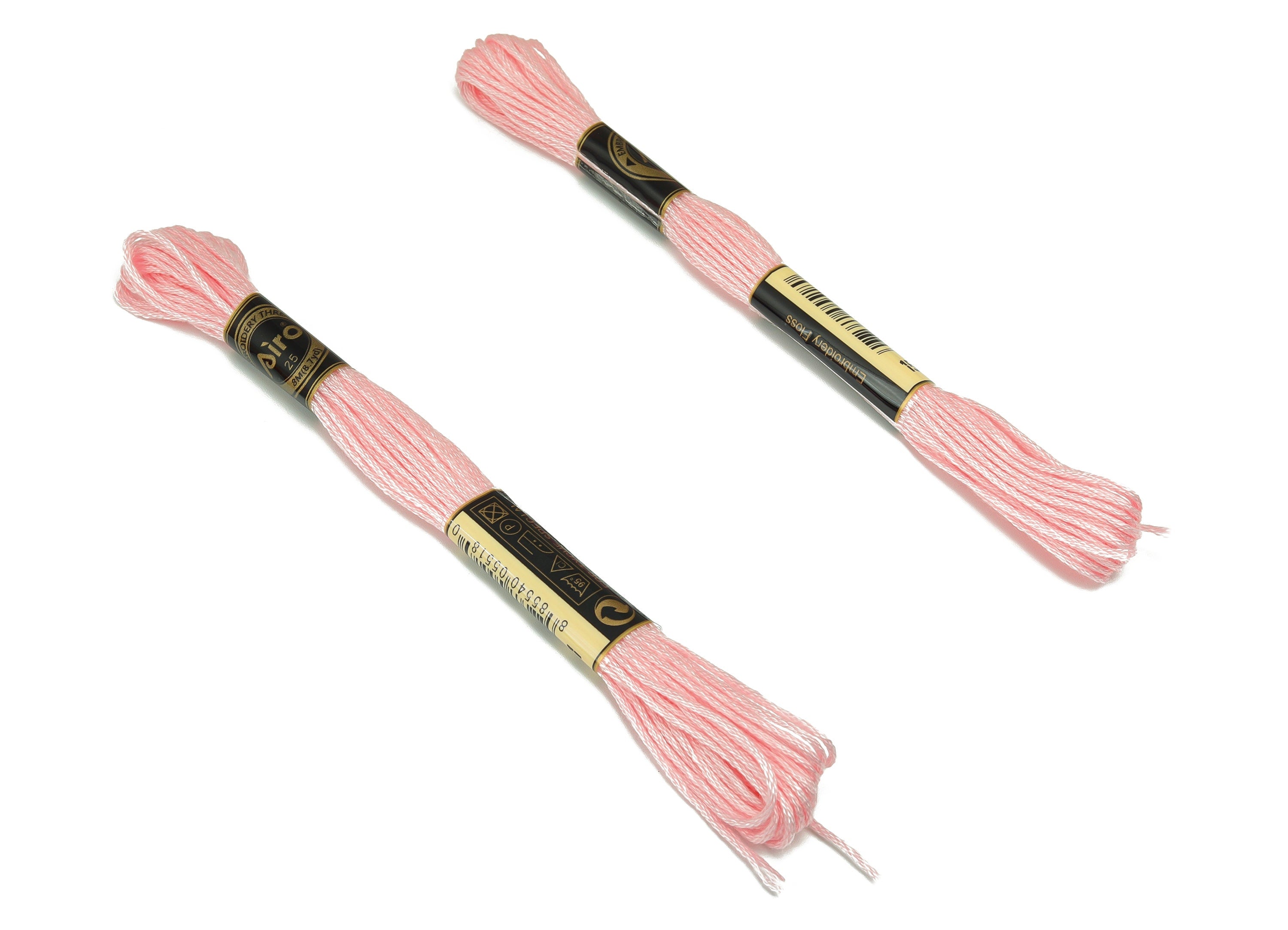 Embroidery Floss - 12 Skeins of 8 meters - Embroidery Thread - Cross Stitch Floss - Embroidery Accessories - HM1055-151 - DOMEDBAZAAR