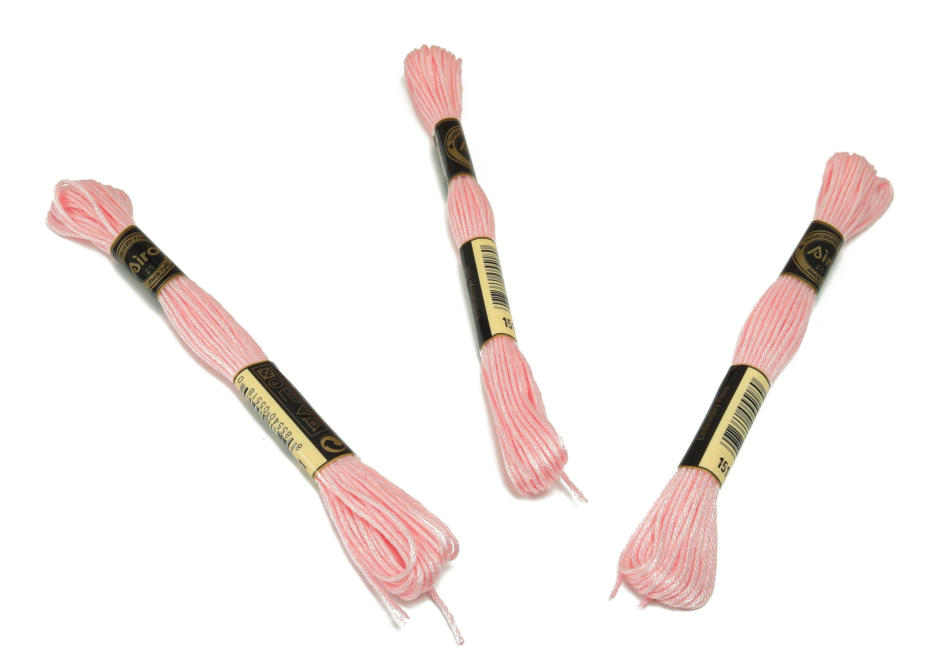 Embroidery Floss - 12 Skeins of 8 meters - Embroidery Thread - Cross Stitch Floss - Embroidery Accessories - HM1055-151 - DOMEDBAZAAR
