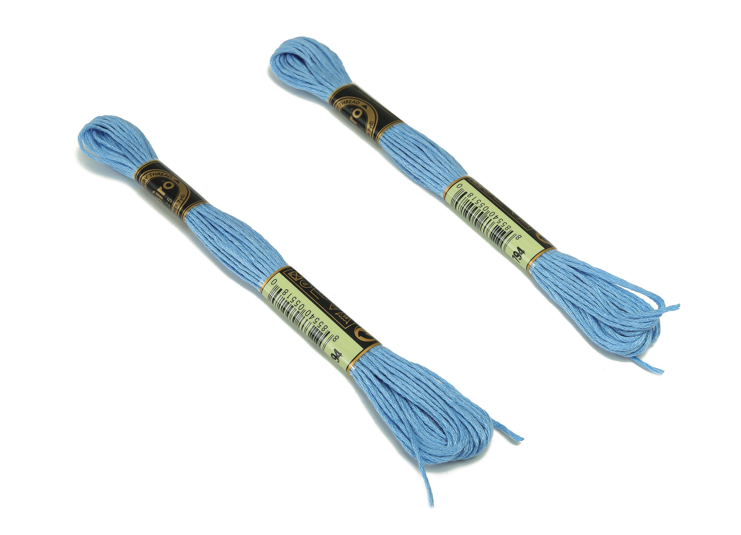 Embroidery Floss - 12 Skeins of 8 meters - Embroidery Thread - Cross Stitch Floss - Embroidery Accessories - HM1055-794 - DOMEDBAZAAR