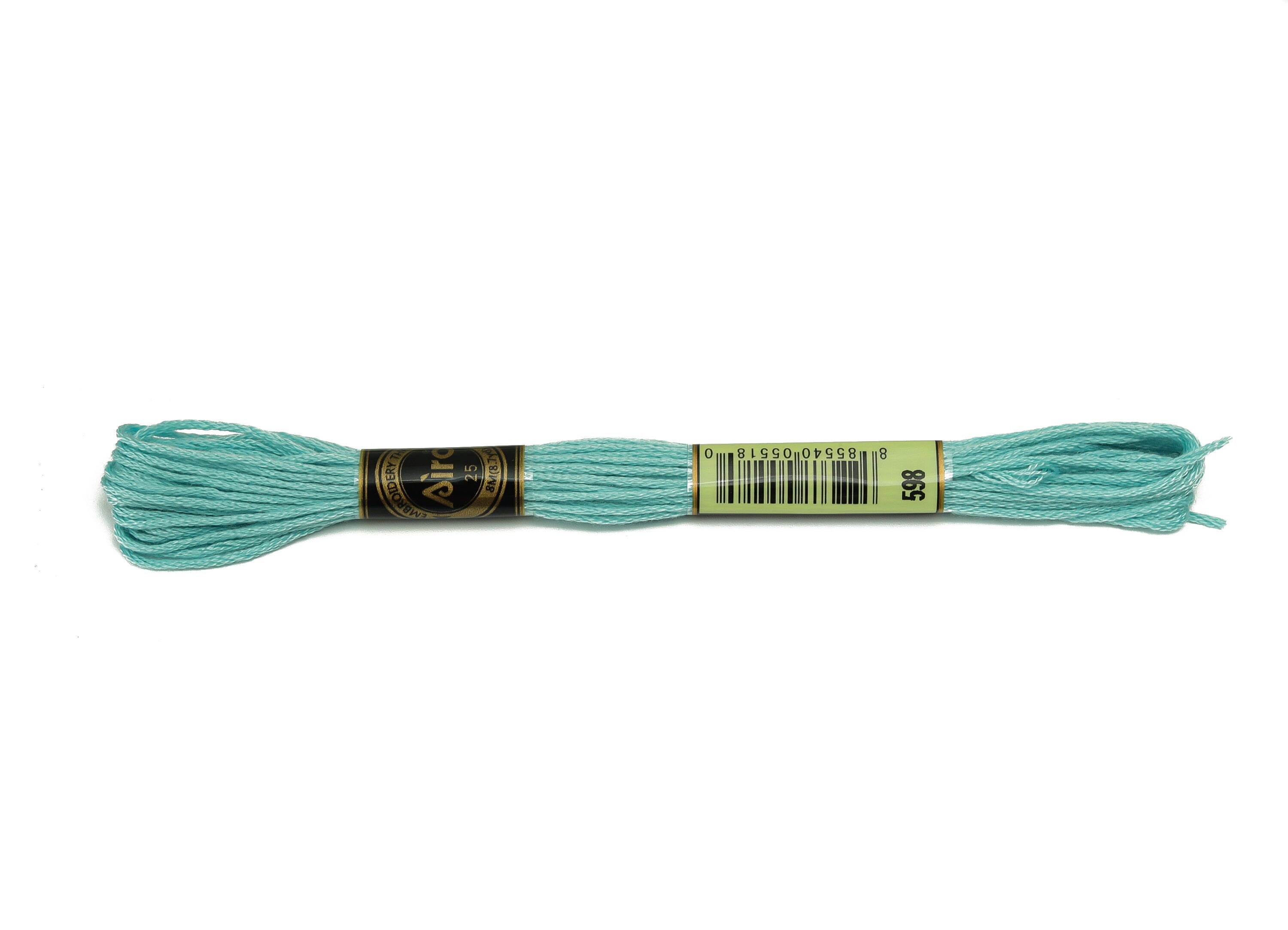 Embroidery Floss - 12 Skeins of 8 meters - Embroidery Thread - Cross Stitch Floss - Embroidery Accessories - HM1055-598 - DOMEDBAZAAR