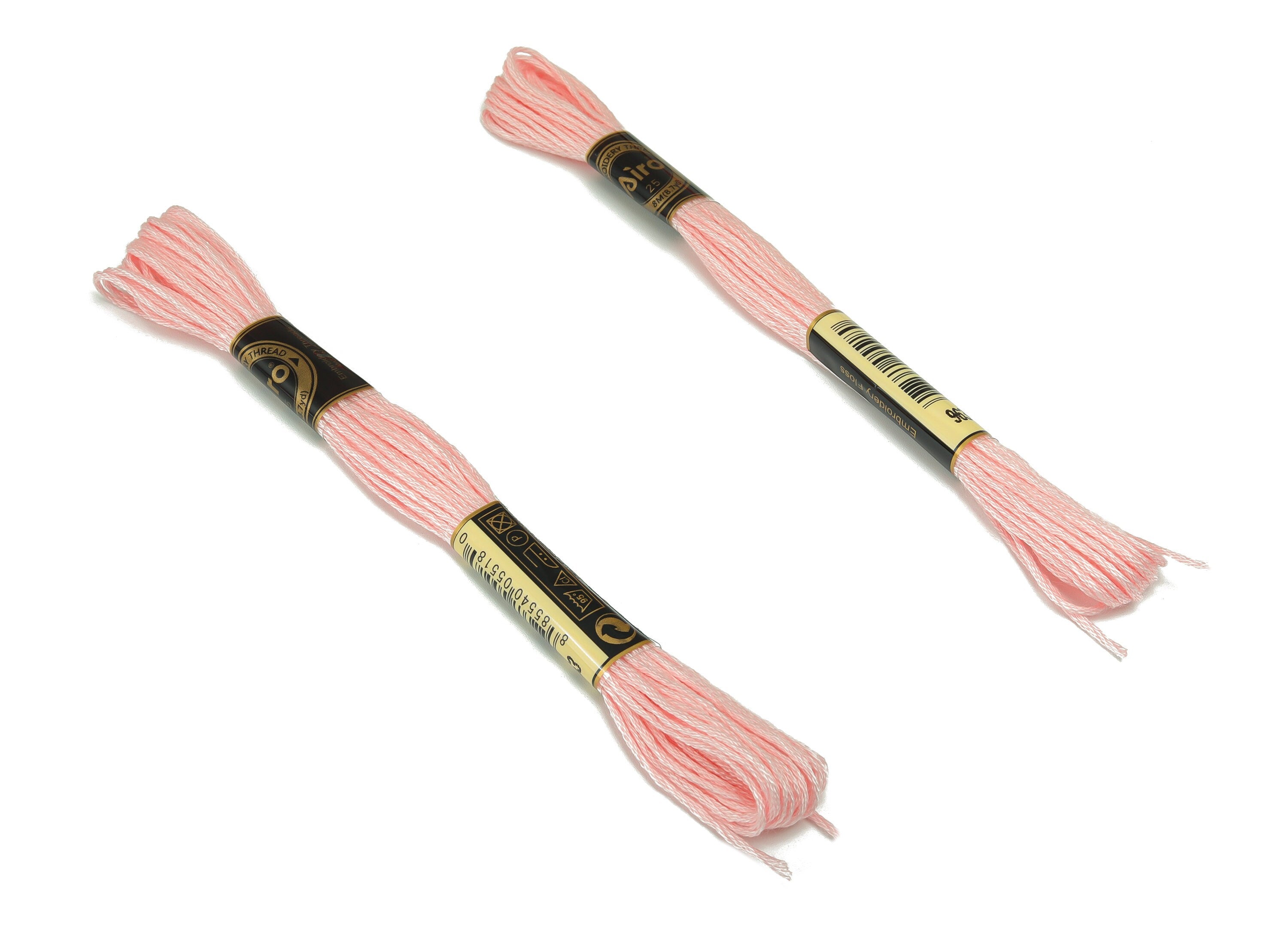 Embroidery Floss - 12 Skeins of 8 meters - Embroidery Thread - Cross Stitch Floss - Embroidery Accessories - HM1055-963 - DOMEDBAZAAR