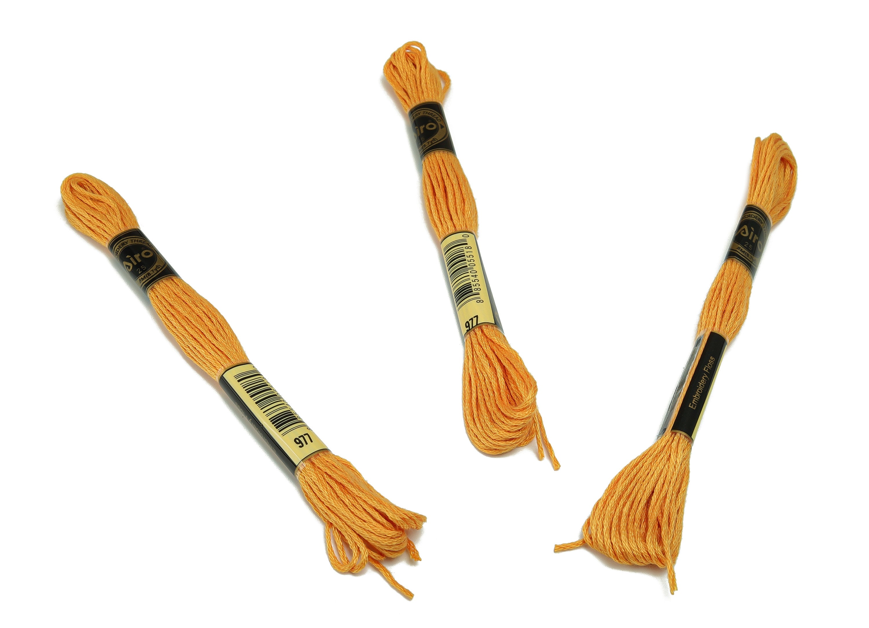 Embroidery Floss - 12 Skeins of 8 meters - Embroidery Thread - Cross Stitch Floss - Embroidery Accessories - HM1055-977 - DOMEDBAZAAR