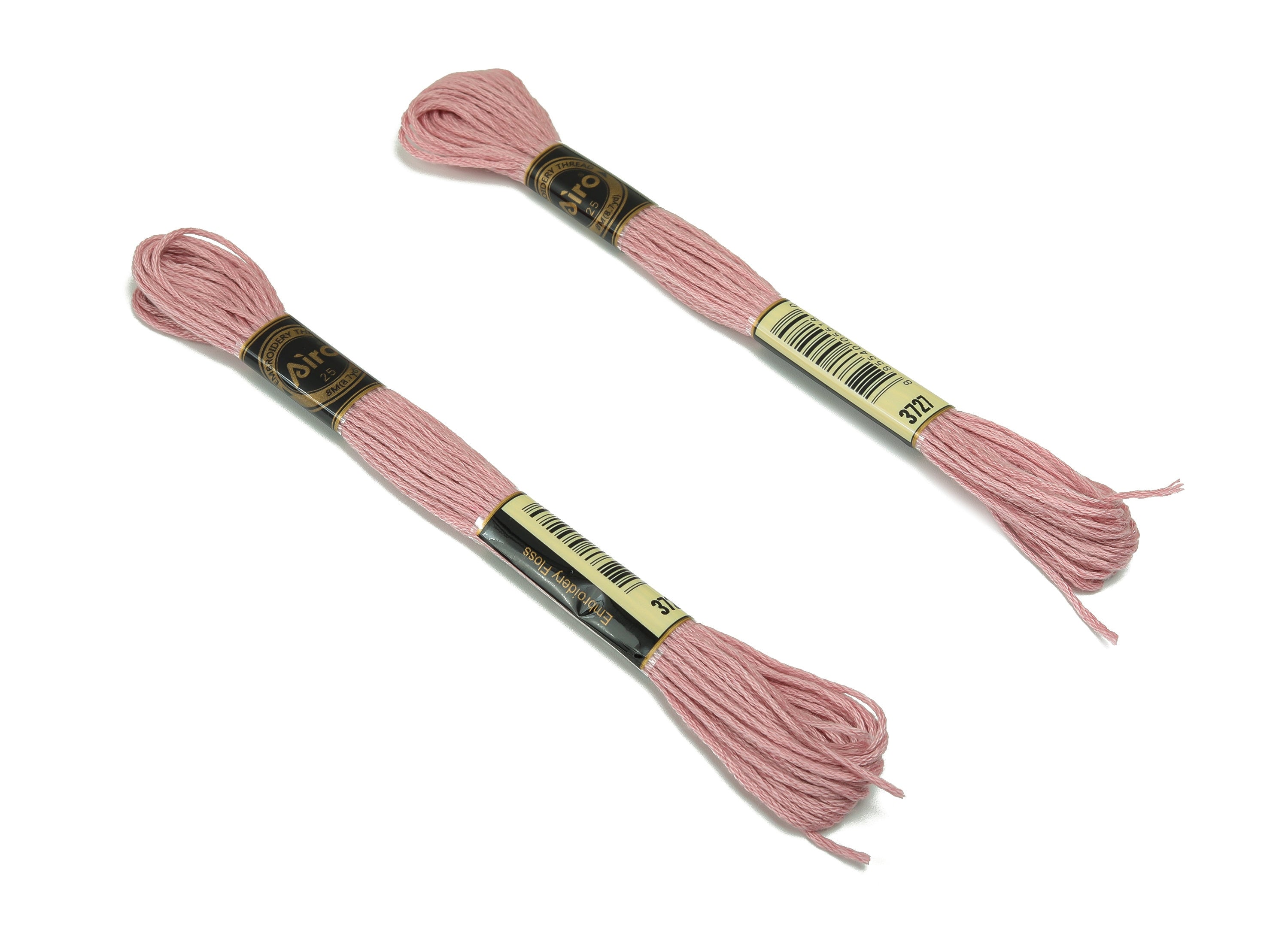 Embroidery Floss - 12 Skeins of 8 meters - Embroidery Thread - Cross Stitch Floss - Embroidery Accessories - HM1055-3727 - DOMEDBAZAAR