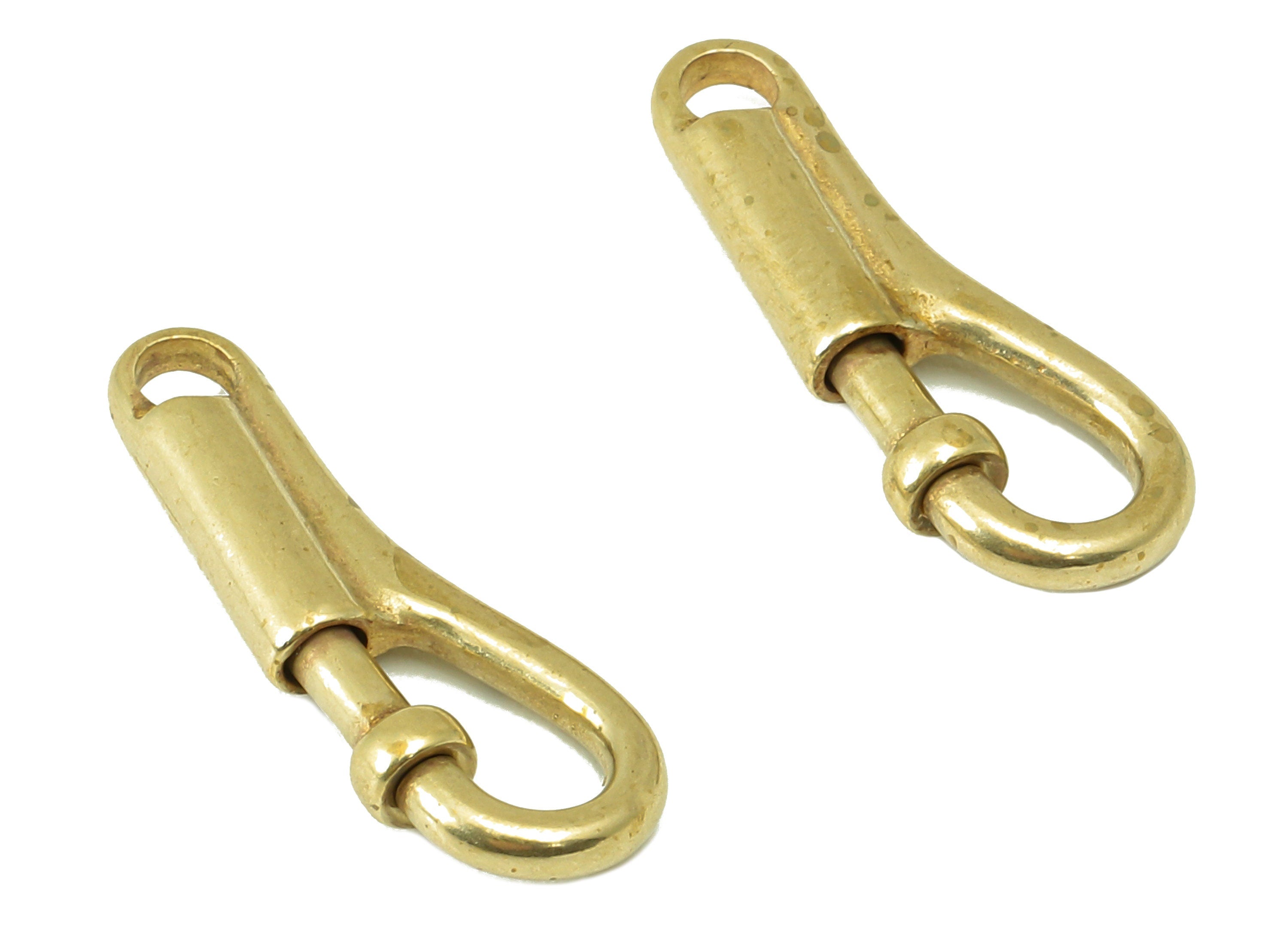 Brass Lobster Claw Clasps -Raw Brass Parrot Clasp -Jewelry Supplies - For Bracelet - For Necklace - 22.16 x 7.7 x 3.24mm - PP8296 - DOMEDBAZAAR