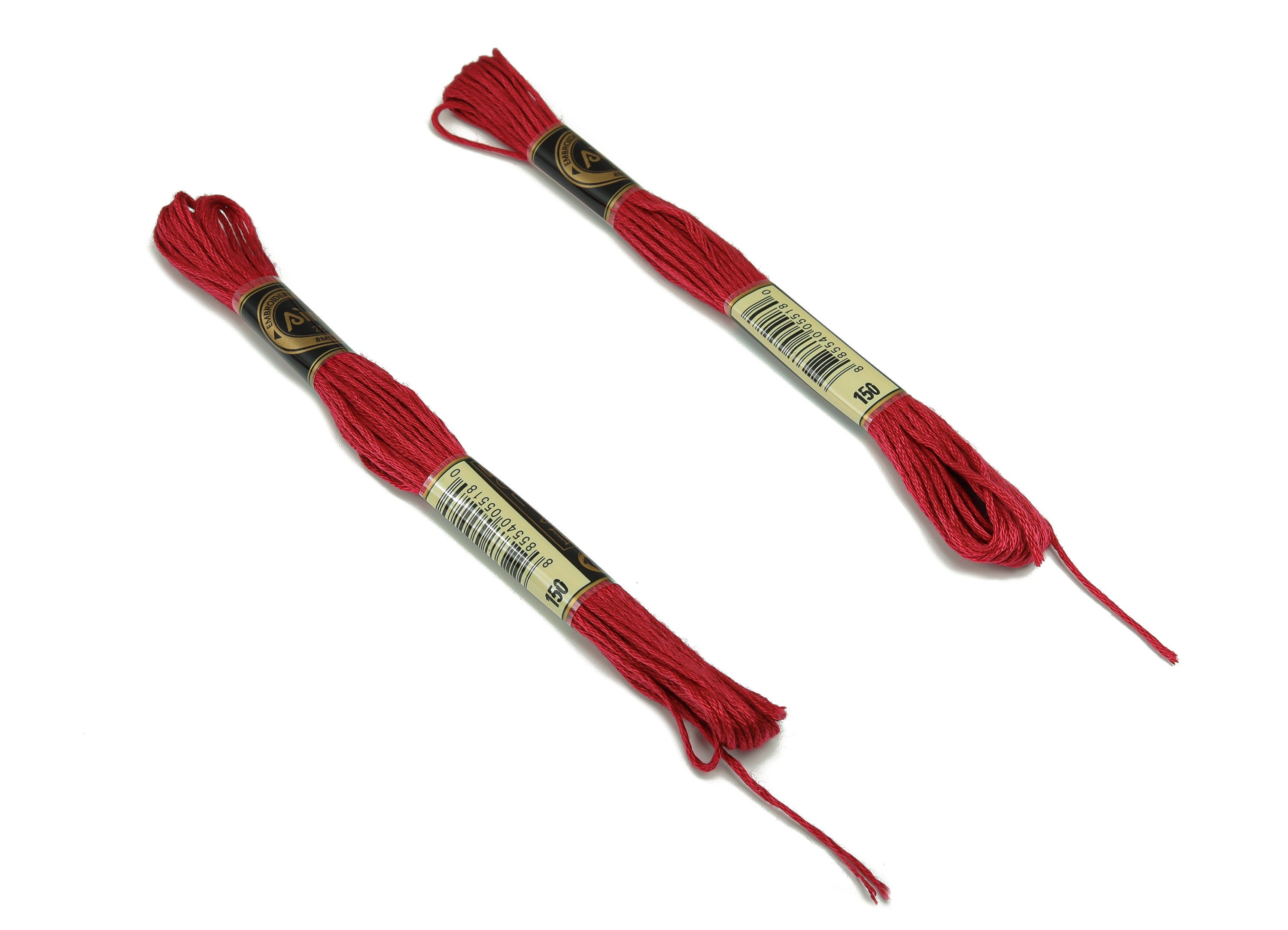 Embroidery Floss - 12 Skeins of 8 meters - Embroidery Thread - Cross Stitch Floss - Embroidery Accessories - HM1055-150 - DOMEDBAZAAR