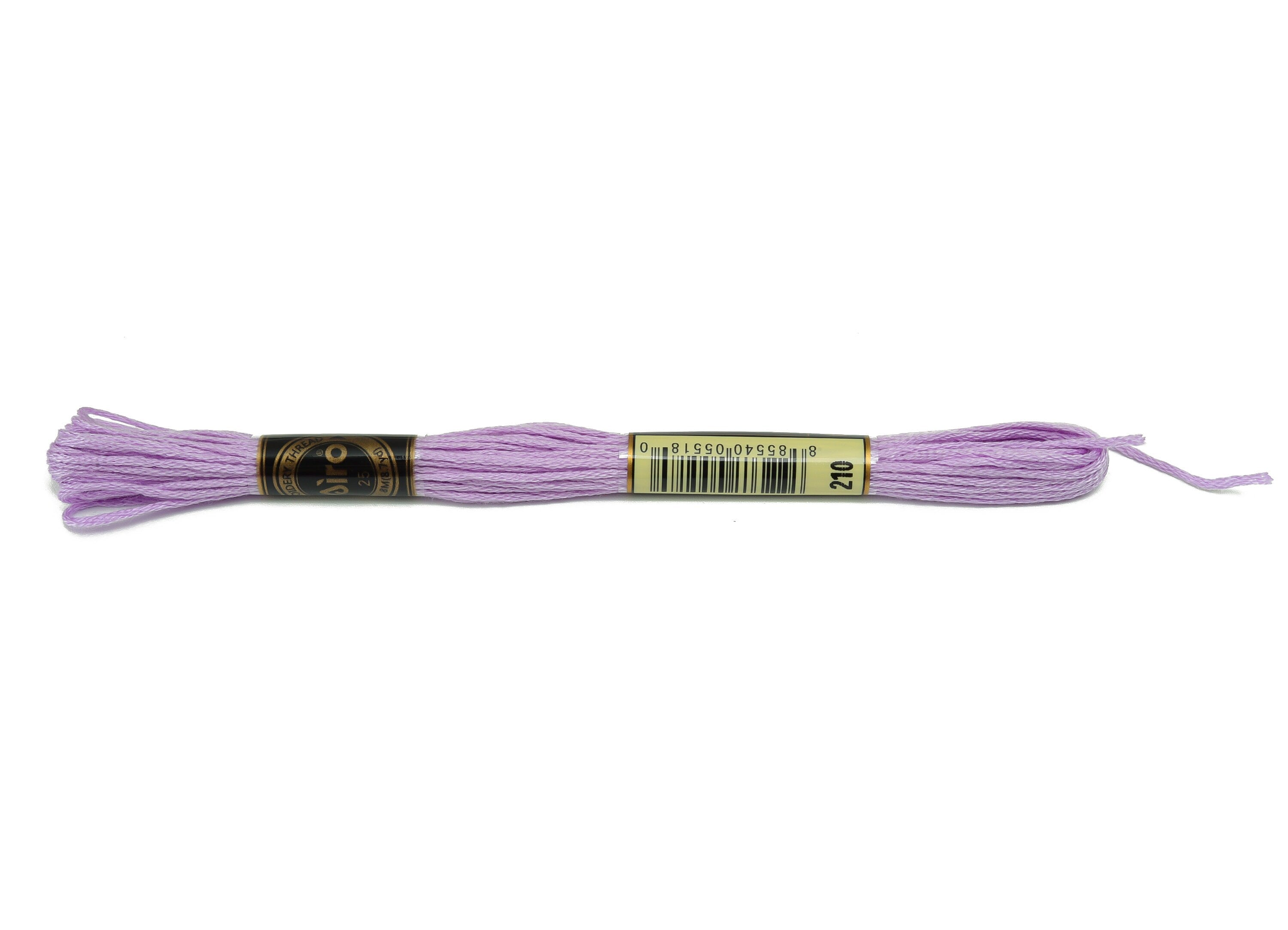 Embroidery Floss - 12 Skeins of 8 meters - Embroidery Thread - Cross Stitch Floss - Embroidery Accessories - HM1055-210 - DOMEDBAZAAR