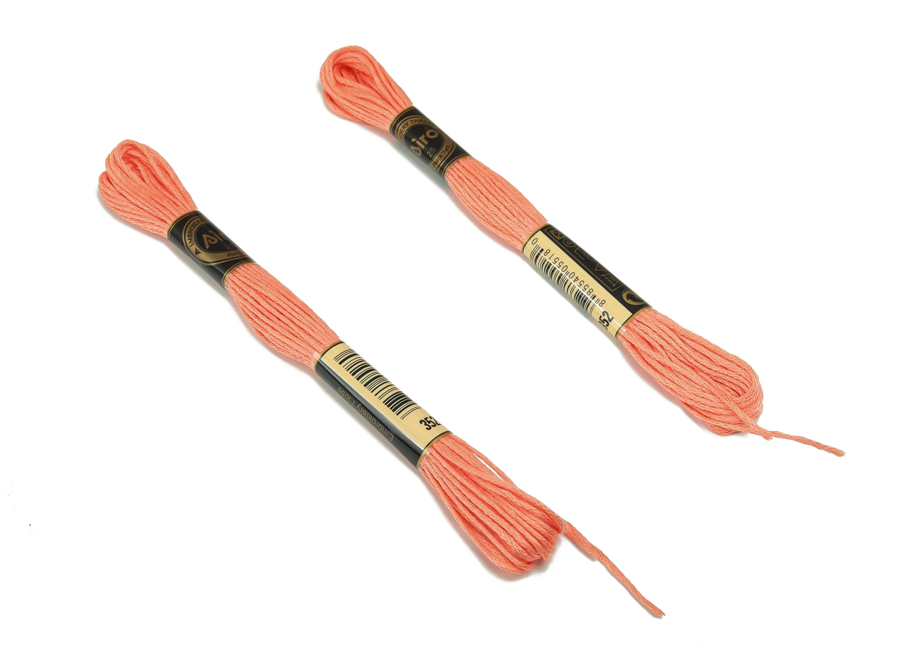 Embroidery Floss - 12 Skeins of 8 meters - Embroidery Thread - Cross Stitch Floss - Embroidery Accessories - HM1055-352 - DOMEDBAZAAR