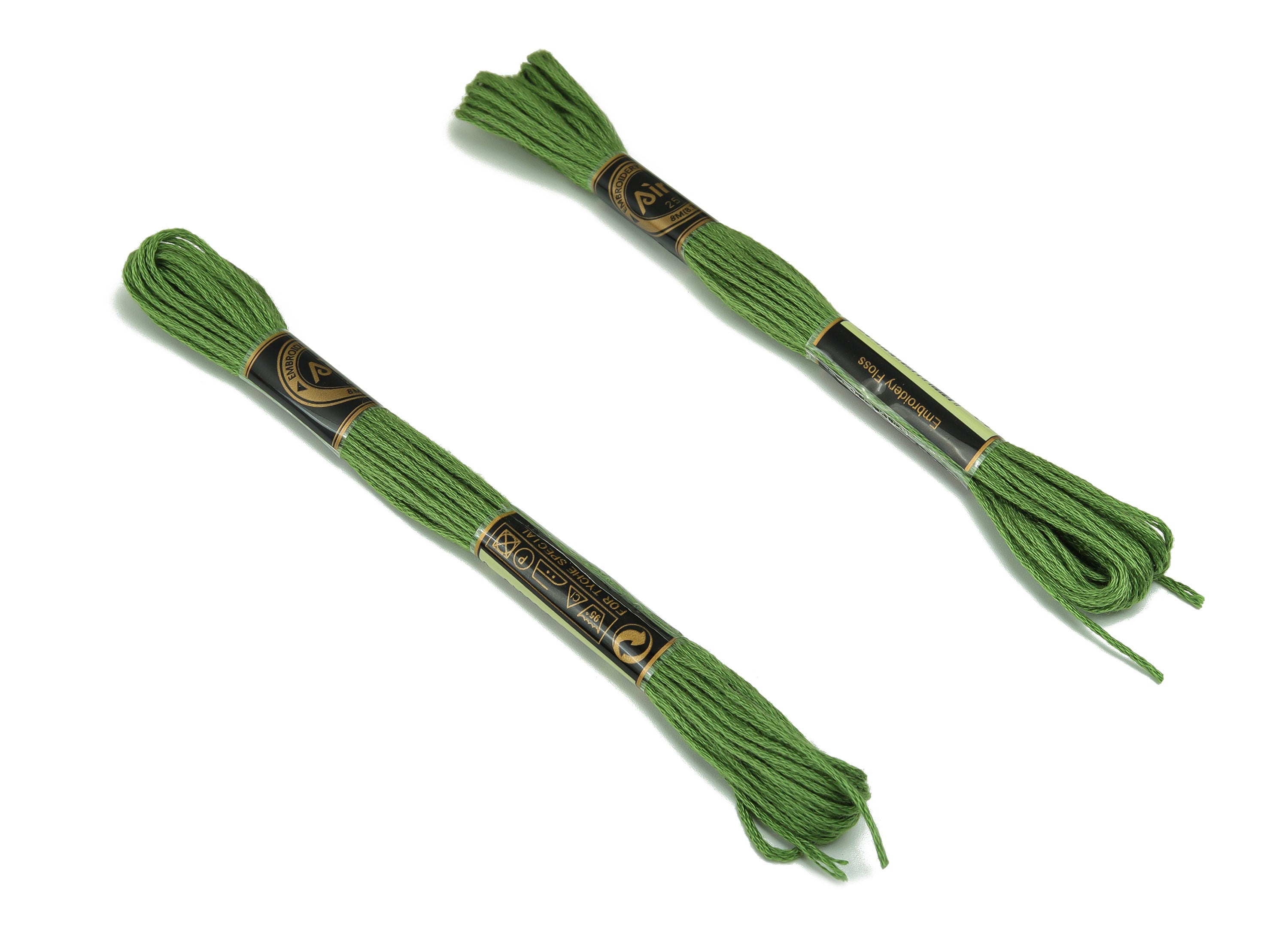 Embroidery Floss - 12 Skeins of 8 meters - Embroidery Thread - Cross Stitch Floss - Embroidery Accessories - HM1055-3346 - DOMEDBAZAAR