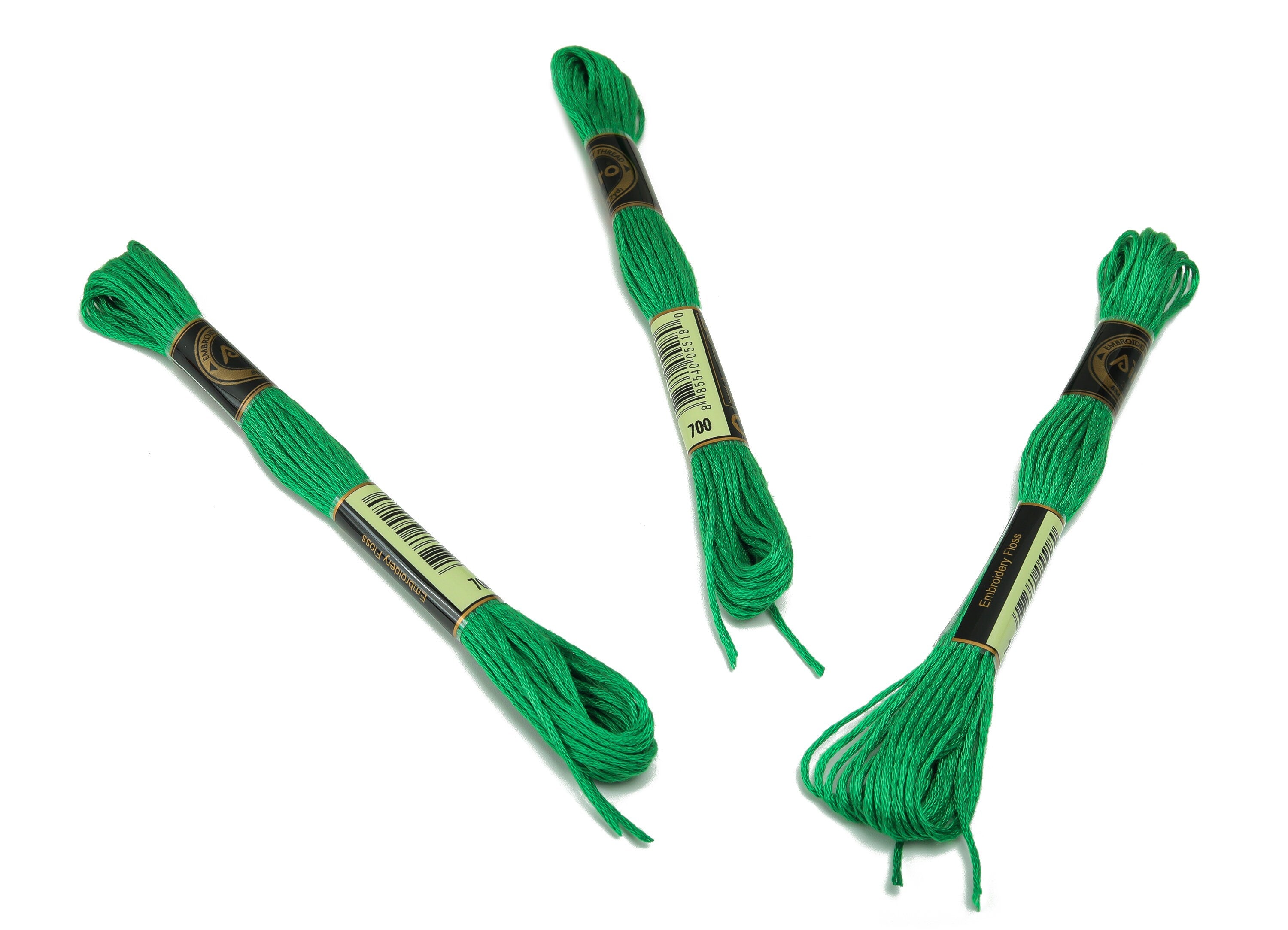 Embroidery Floss - 12 Skeins of 8 meters - Embroidery Thread - Cross Stitch Floss - Embroidery Accessories - HM1055-700 - DOMEDBAZAAR