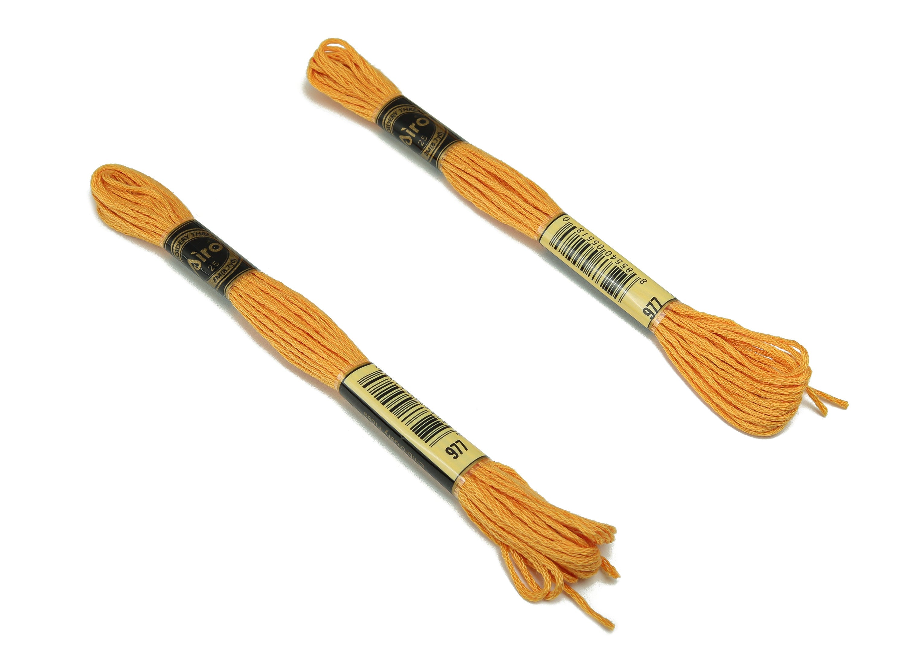 Embroidery Floss - 12 Skeins of 8 meters - Embroidery Thread - Cross Stitch Floss - Embroidery Accessories - HM1055-977 - DOMEDBAZAAR