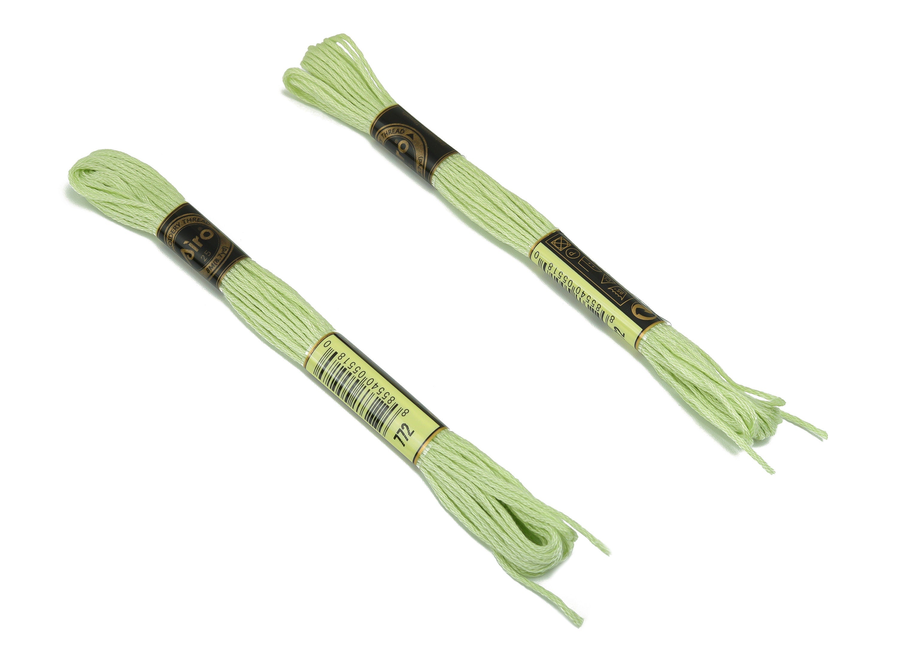 Embroidery Floss - 12 Skeins of 8 meters - Embroidery Thread - Cross Stitch Floss - Embroidery Accessories - HM1055-772 - DOMEDBAZAAR