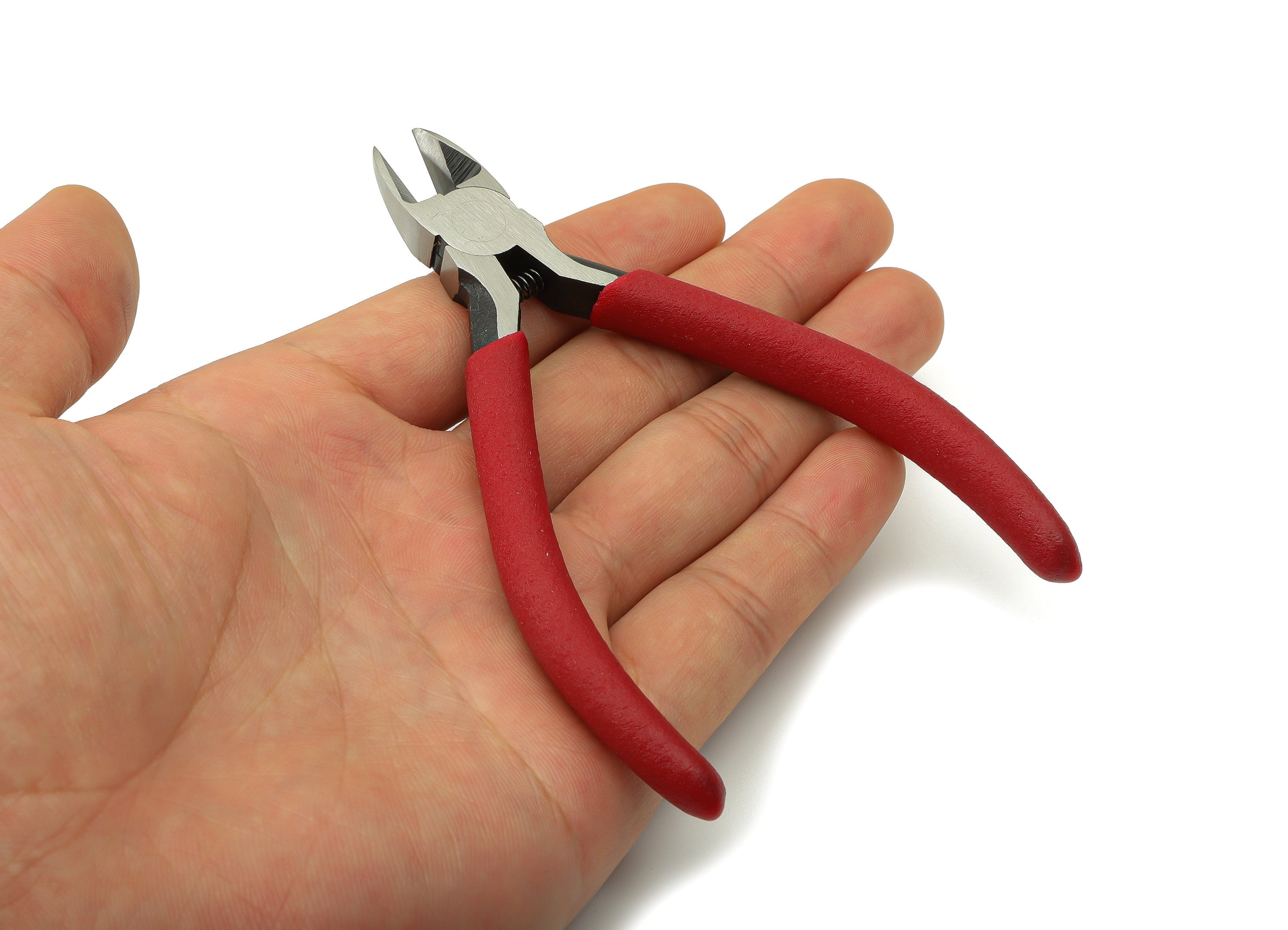 Japan Cutting Pliers - Japan MTC-2D 115mm Cutting Pliers - Tip Pliers - Micro Diagonal Nippers -Jewelry Making Tools- 123x64x9mm - HM1050 - DOMEDBAZAAR