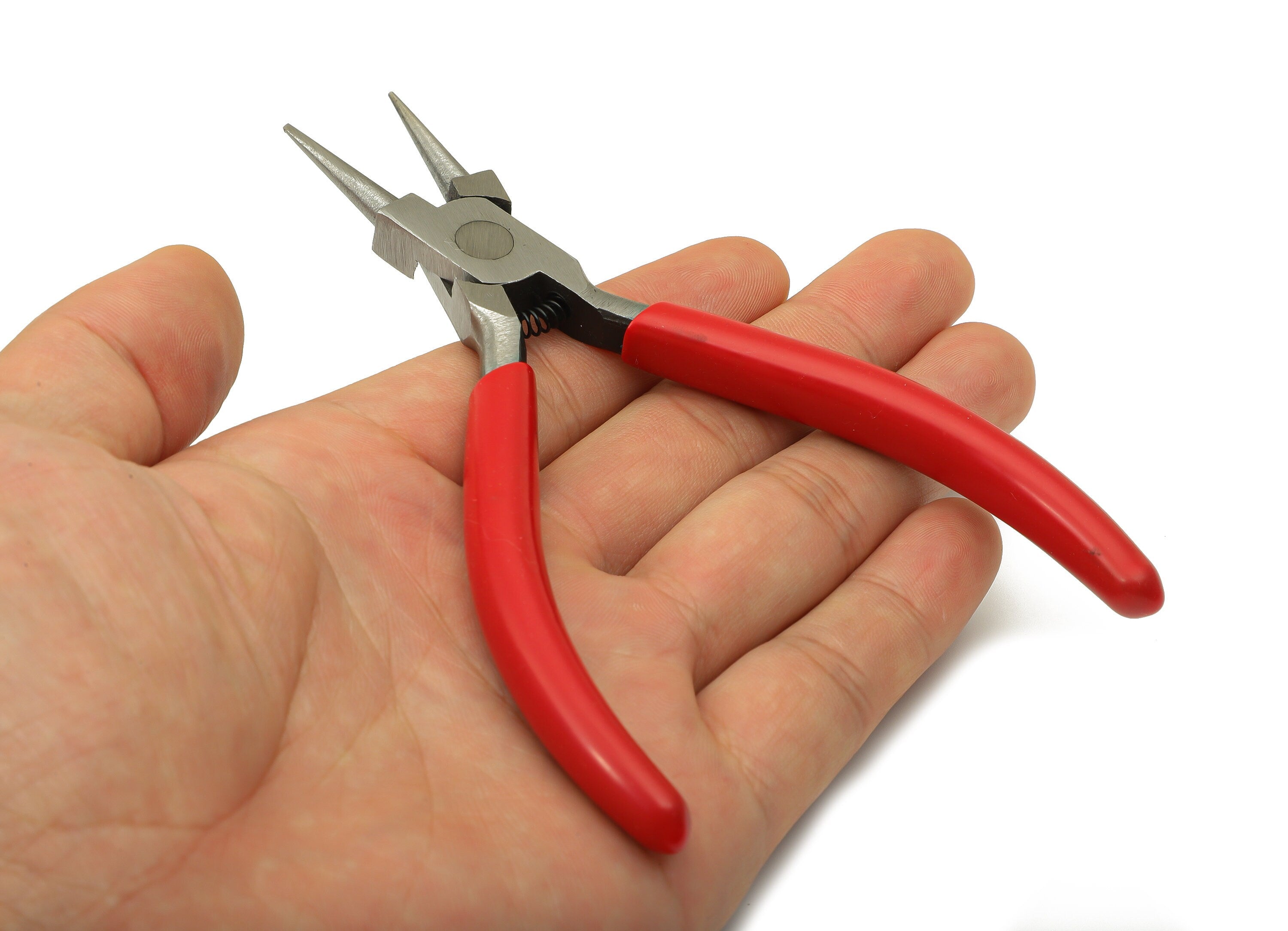 Deer Brand Awl Nose Pliers - Carbon Steel Cutting Pliers - Awl Cutting Pliers - Cutting nipper -Jewelry Making Tools- 123x64x9mm - HM1052 - DOMEDBAZAAR