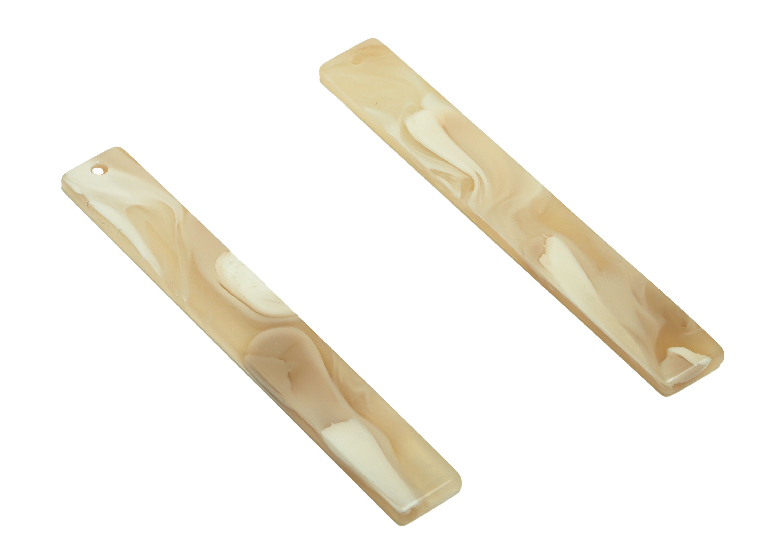 Acrylic Stick Charms - Bar Earrings and Pendant - Rainbow Earring Charm - Jewelry Supplies - Color Code: A966 - 59x7.8x2.5mm - AC2622-A966 - DOMEDBAZAAR