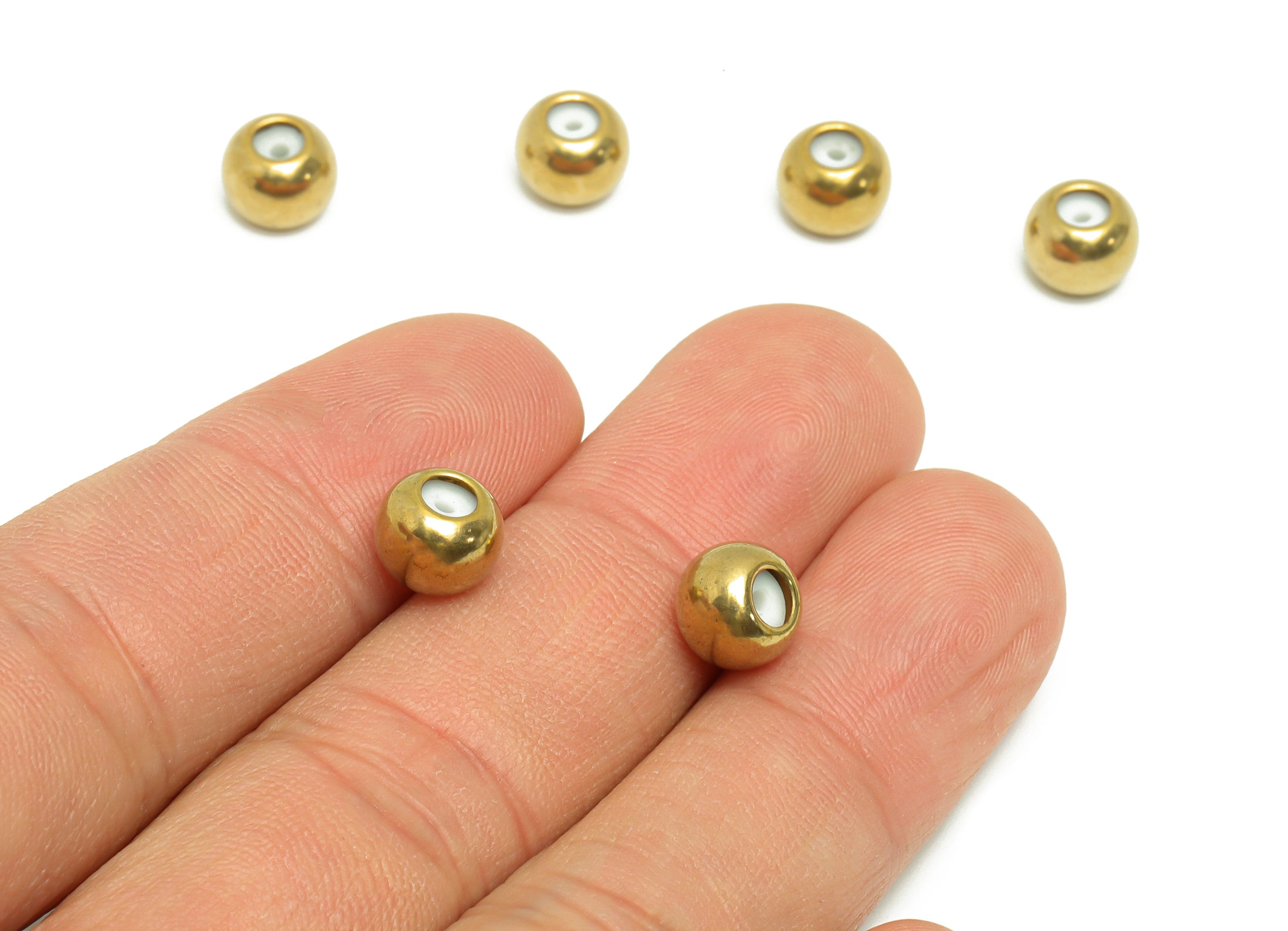 8*1.5Silica Gel Rubber Earring Back - Brass Rubber Earring Stopper Nuts - Rubber Earring - Post Back - Earring Back - 7.7x7.75x6mm- PP9240 - DOMEDBAZAAR