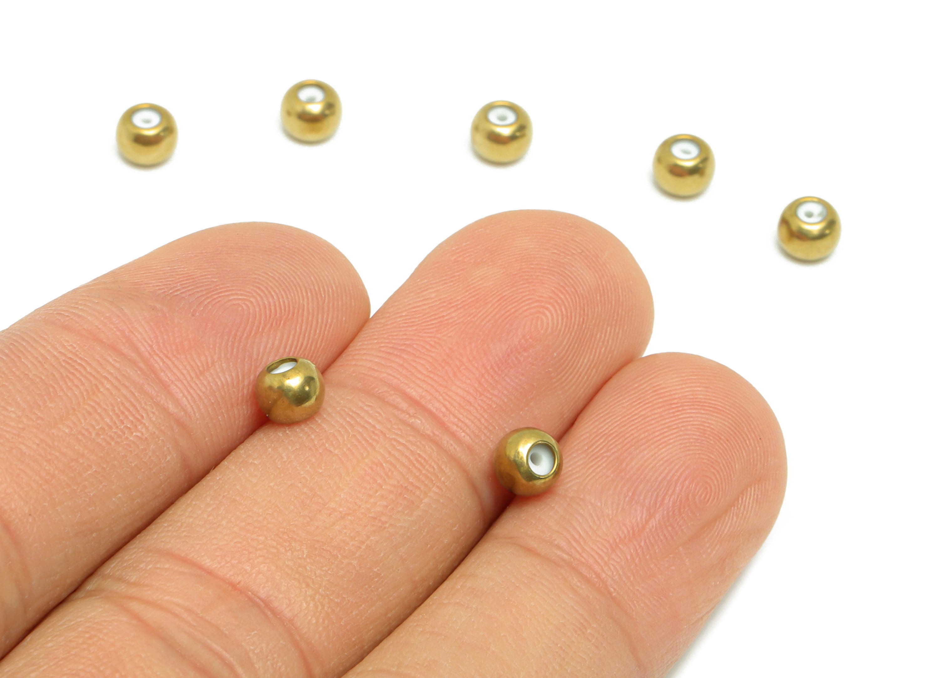 5*1 Silica Gel Rubber Earring Back - Brass Rubber Earring Stopper Nuts - Rubber Earring - Post Back - Earring Back - 4.85x4.85x3mm- PP9238 - DOMEDBAZAAR