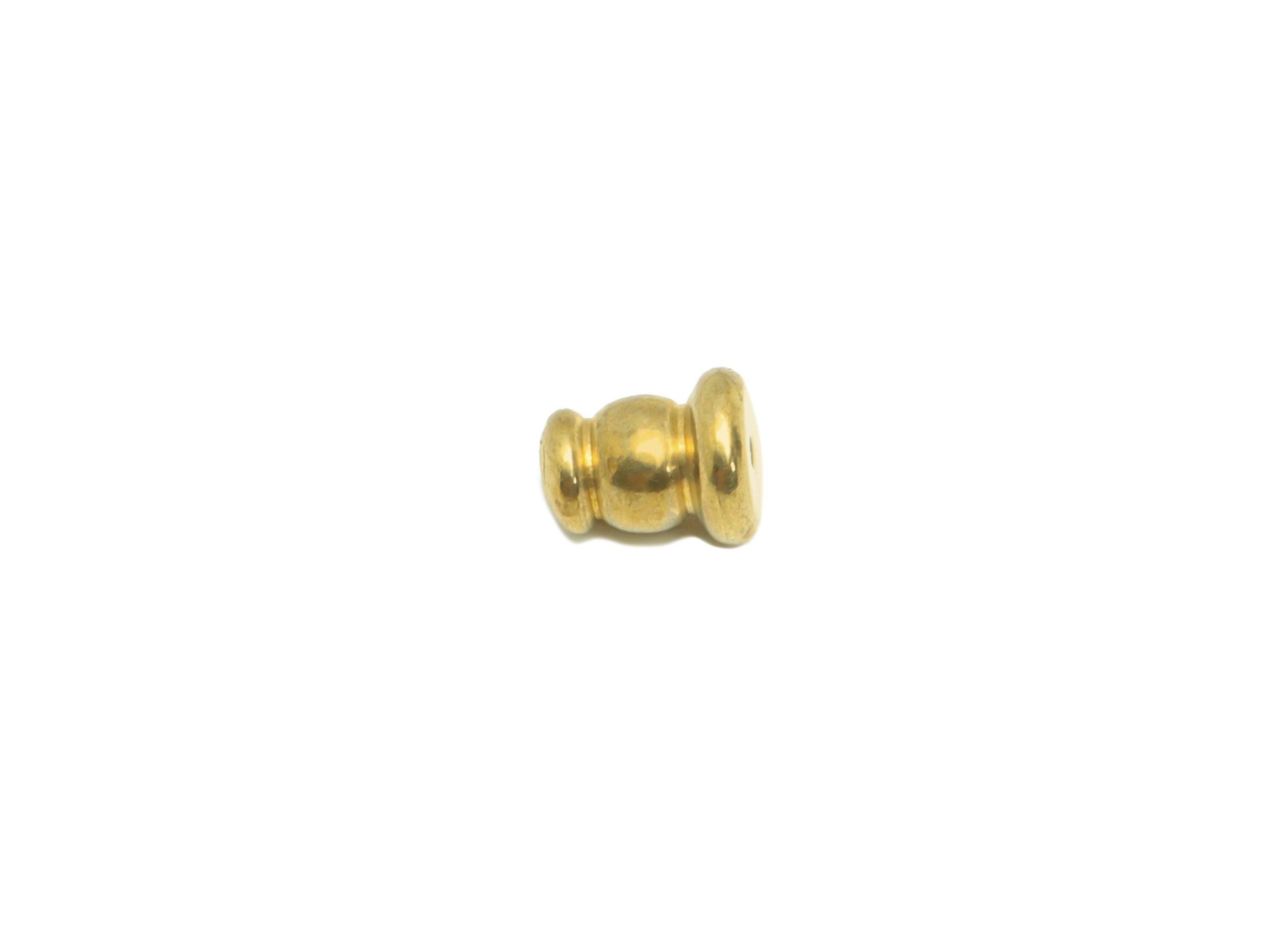 5*6 Silica Gel Rubber Earring Back - Brass Rubber Earring Stopper Nuts - Button Rubber Earring - Post Back - Earring Back -5x4x5mm- PP9248 - DOMEDBAZAAR