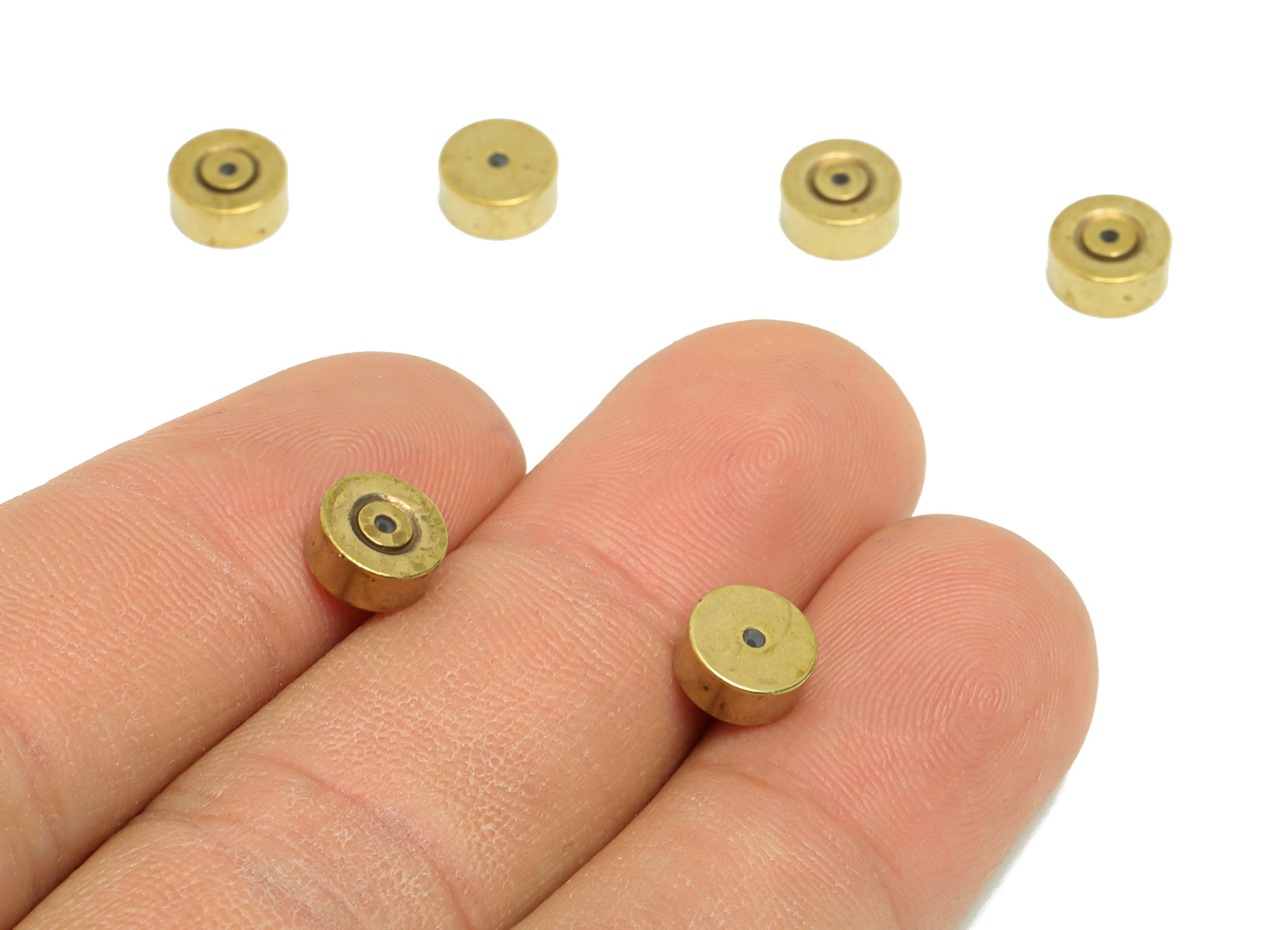 7*3 Silica Gel Rubber Earring Back - Brass Cylinder Rubber Earring Stopper Nuts - Rubber Earring Findings - Post Back - 3.05x6.8x3mm- PP9253 - DOMEDBAZAAR